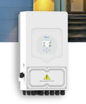 INVERSOR HIBRIDO MONOFASICO 8kW - IP65 2MPPT DEYE